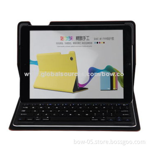 Fashionable Ultra-slim Leather PU Tablet Folio Case for iPad Air/5, Various Colors Available